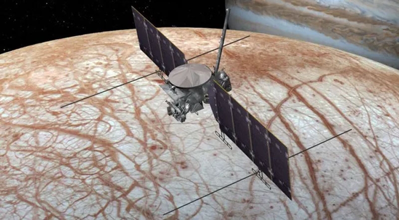 Межпланетная станция NASA Europa Clipper улетела на поиски жизни в подлёдном океане Европы