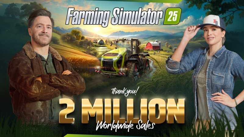 Рекордный урожай: запуск Farming Simulator 25 стал лучшим в истории серии