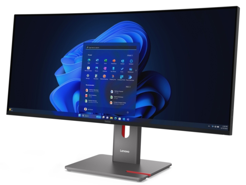 Lenovo обновила профессиональные мониторы ThinkVision: от 27 до 34 дюймов, QHD или WQHD и 120 Гц