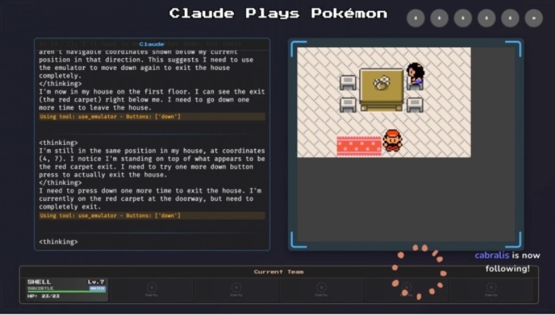 ИИ начал стримить в Twitch, как играет в Pokémon Red